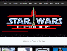 Tablet Screenshot of powerofthetoys.com